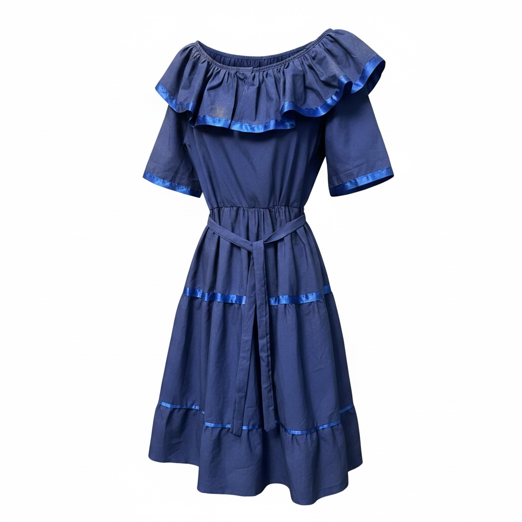 Blue dress