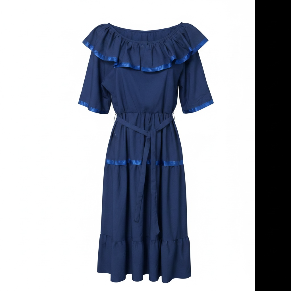 Blue dress
