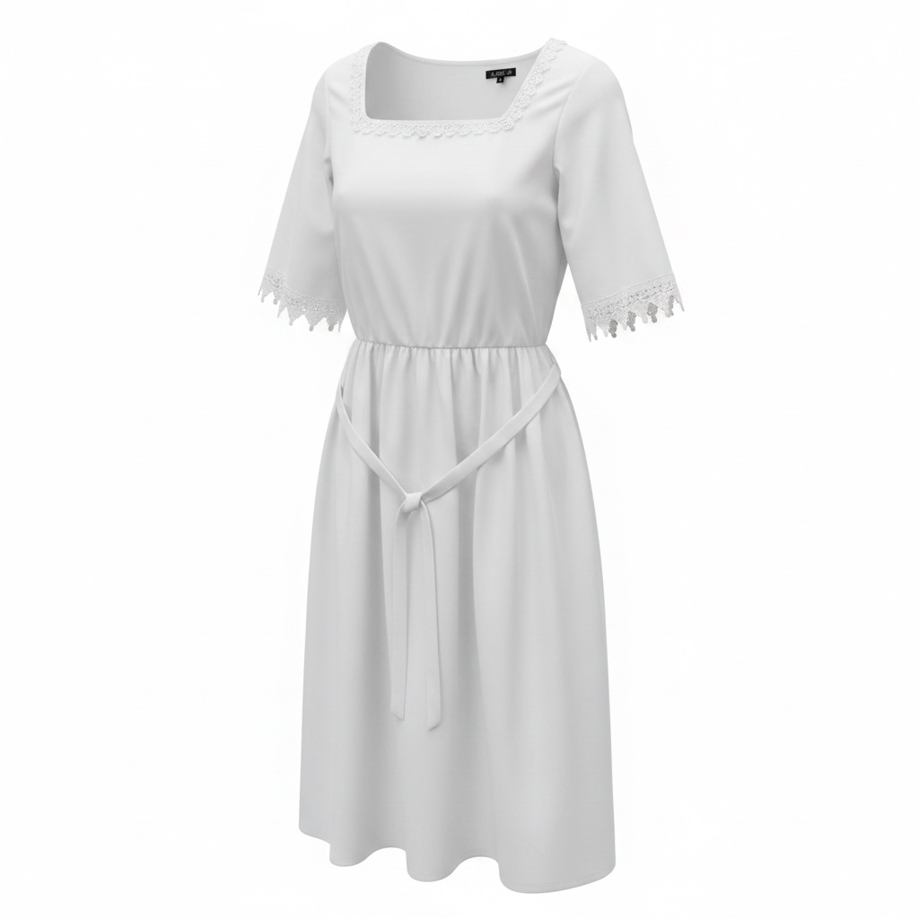 White dress style 1
