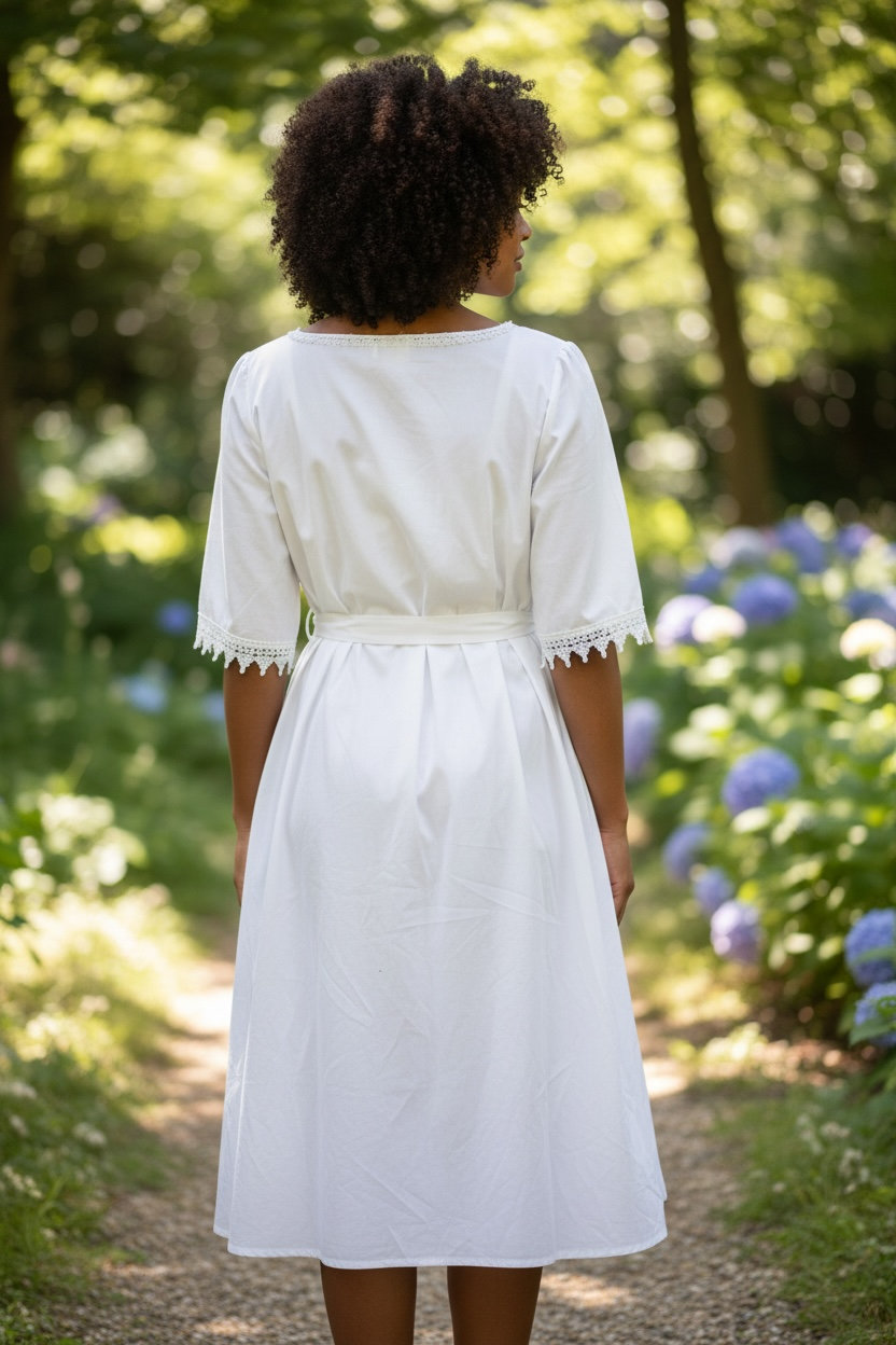 White dress style 1