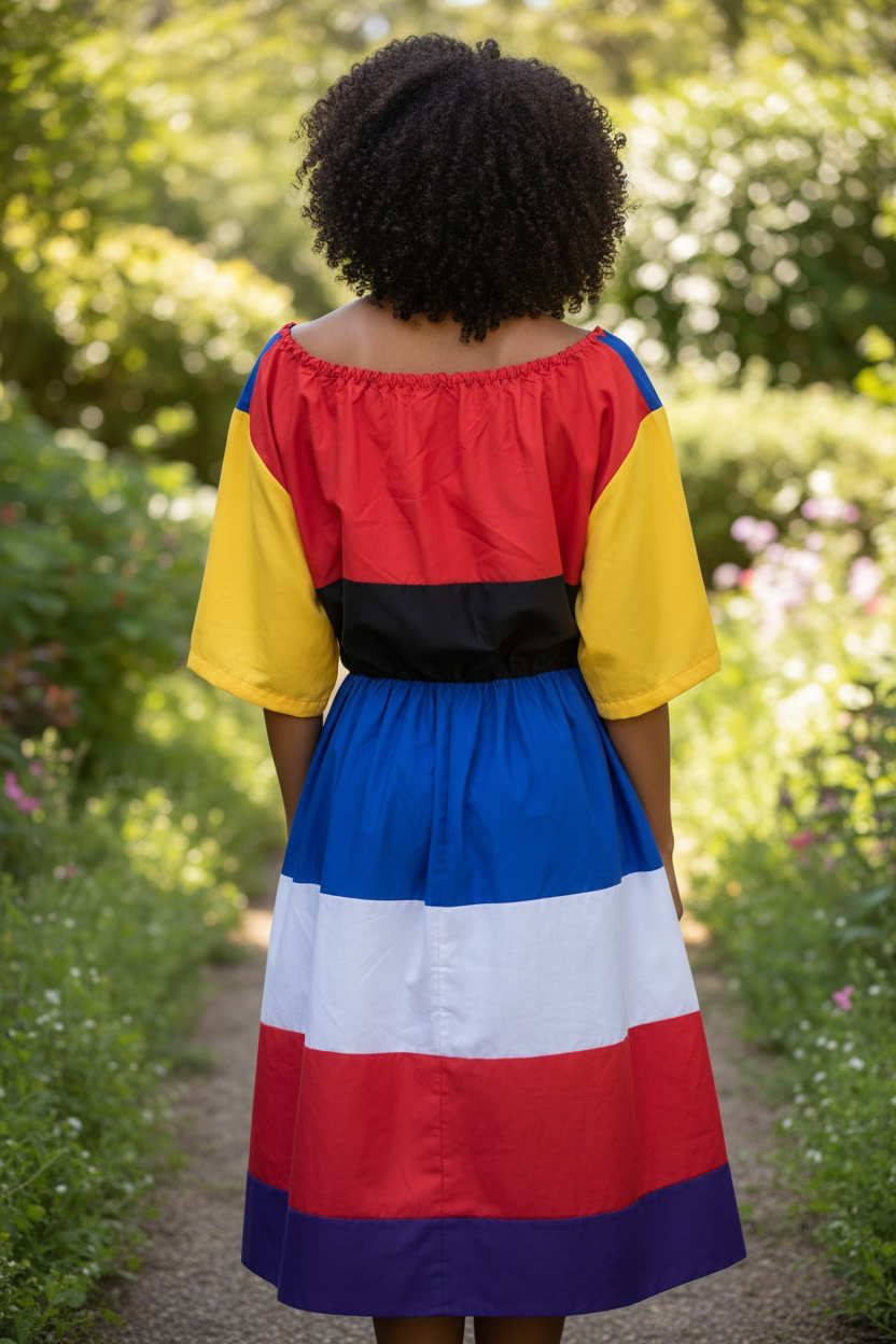 7 colors dress